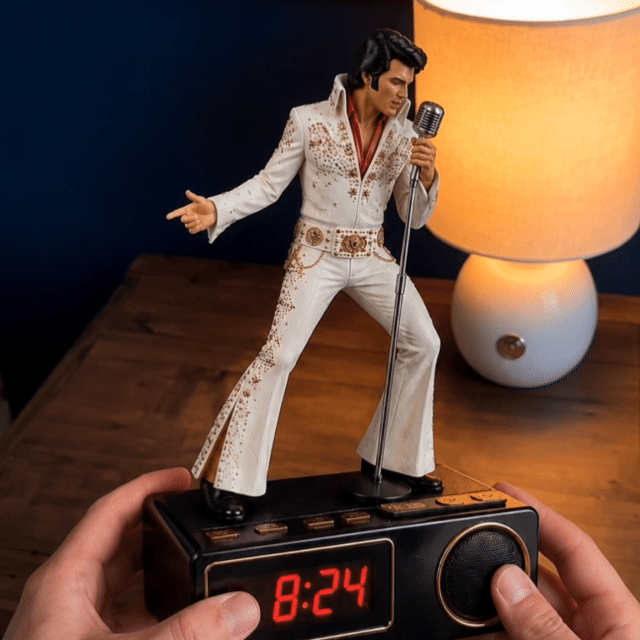 Elvis Presley Digital Alarm Clock