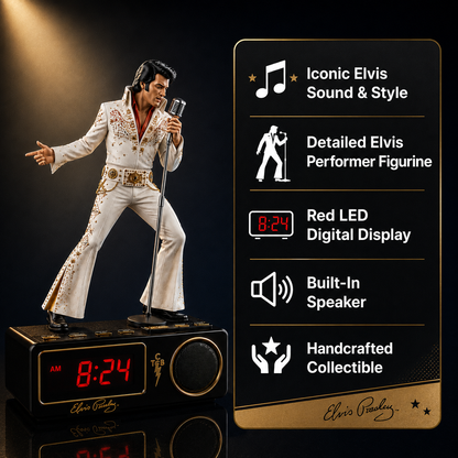 Elvis Presley Digital Alarm Clock