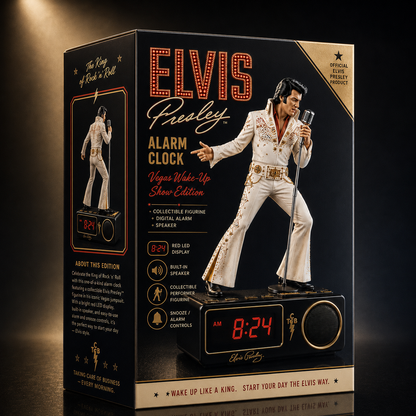 Elvis Presley Digital Alarm Clock